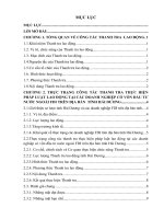 Thực trạng công tác thanh tra việc thực hiện pháp luật lao động tại các doanh nghiệp có vốn đầu tư ngước ngoài FDI  trên địa bàn tỉnh hải dương