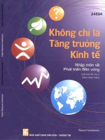 Beyond economic growth an introduction to sustainable development (vietnamese) 