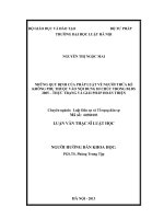 Những quy định của pháp luật về người thừa kế không phụ thuộc vào nội dung di chúc trong BLDS 2005   thực trạng và giải pháp hoàn thiện 