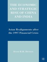 Dennon   the economic and strategic rise of china and india; asian realignments after the 1997 financial crisis (2007) 
