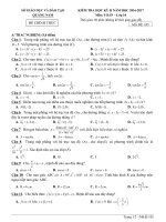 ĐỀ THI TOÁN lớp 11 học kỳ 2 (3) 