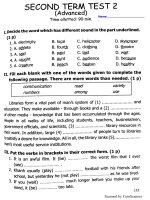 Bài tập bổ trợ tiếng Anh 6 thí điểm