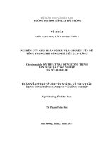 Nghiên cứu giải pháp tối ưu vận chuyển vữa bê tông trong thi công nhà siêu cao tầng (Luận văn thạc sĩ)