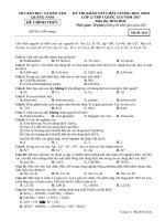 ĐỀ KSCL lớp 12 THPT QUỐC GIA năm 2017   môn hóa (8) 