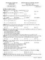 ĐỀ KIỂM TRA môn TOÁN 11 năm 2015 2016 (4) 