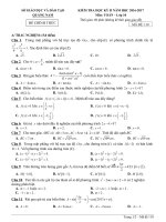 ĐỀ THI TOÁN lớp 11 học kỳ 2 (8) 
