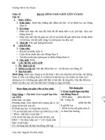 Giao án địa 8 học kỳ 2