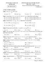 ĐỀ THI TOÁN lớp 11 học kỳ 2 (7) 