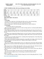 Đề HSG TN KHXH huyện vĩnh tường 2014 2015 