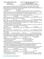 Đề HSG KHXH001 lần 1 vĩnh tường 2016 2017 