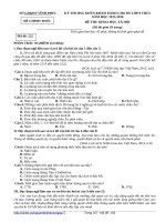 Đề HSG KHXH222 tỉnh vĩnh phúc 2015 2016 