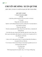 Tài liệu ôn thi THPT Quốc Gia Sóng của Xuân Quỳnh hay