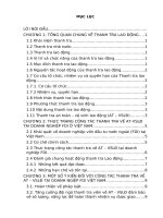 Thực trạng công tác thanh tra về an toàn – vệ sinh lao động (AT – VSLĐ) tại doanh nghiệp có vốn đầu tư nước ngoài FDI ở việt nam trong tình hình hiện nay