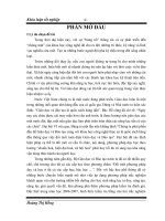 Thiết kế xây dựng bộ câu hỏi trắc nghiệm khách quan môn vật lý đại cương phần: Cơ học chất điểm