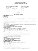 TOÀN tập GIÁO án THỰC tập sư PHẠM