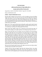 BÀI THU HOẠCH DIỄN ÁN HỒ SƠ DÂN SỰ 10