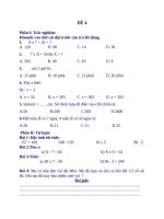 Bài tập nâng cao toán