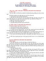 TÀI LIỆU TẬP HUẤN   NÂNG CAO NĂNG LỰC   RA ĐỀ KIỂM TRA ĐỊNH KỲ MÔN TOÁN      THEO THÔNG TƯ SỐ 222016TTBGDĐT