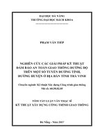 Nghiên cứu thành phần cấp phối cốt liệu thủy tinh