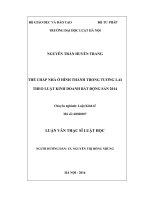 Pháp luật điều chỉnh các điều khoản hạn chế cạnh tranh trong hợp đồng nhượng quyền thương mại  