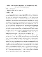 giám sát diễn biến nhiệt độ bề mặt khu vực đồng bằng sông cửu long sử dụng ảnh modis