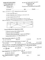 Đề thi thử toán THPT quốc gia 2018 trường THPT quảng xương 1 – thanh hóa lần 3 