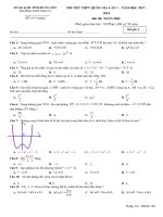 Đề thi thử THPT quốc gia 2018 môn toán trường THPT phù cừ – hưng yên lần 1 