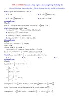 Đề kiểm tra KSCL toán 12 lần 2 năm 2017 – 2018 trường thạch thành 1 – thanh hóa 