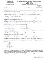 toanmath com   đề thi thử toán 2018 THPT quốc gia trường THPT lạng giang – bắc giang 