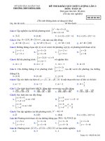 Đề thi khảo sát chất lượng toán 10 trường THPT đồng đậu – vĩnh phúc lần 3 