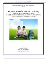 tuan 6   2018 chu diem gia dinh nha tre