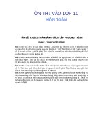 tai lieu on thi toan lop 10 phan 2