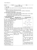 Giáo án Hình học 8 chương 4 bài 4: Hình lăng trụ đứng
