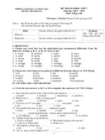 HSG anh 7 thanh oai 2013 2014 