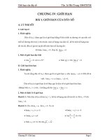 Giới hạn của dãy số, giới hạn của hàm số và hàm số liên tục – lê hải trung 