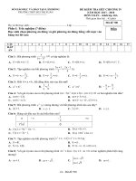 Đề kiểm tra đại số 10 chương 4 năm 2017 – 2018 trường bùi thị xuân – lâm đồng 