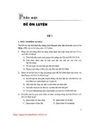 36 ĐỀ THI THỬ MÔN VĂN VÀO LỚP 10 