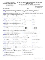 Đề thi thử toán THPT quốc gia 2018 trường THPT trần phú – hà tĩnh lần 1 