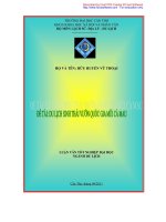 NGHIÊN cứu PHÁT TRIỂN DU LỊCH SINH THÁI vườn QUỐC GIA mũi cà MAU 