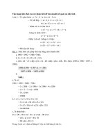 Giải toán nâng cao lớp 5