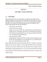 TÌM HIỂU VÀ ỨNG DỤNG PSSE CHO LƯỚI ĐIỆN