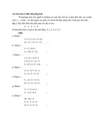 Tuyển tập toán nâng cao lớp 5