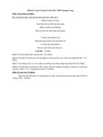 Đề thi ngữ văn lớp 12