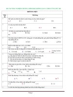 Bài tập trắc nghiệm chương 1 hình học không gian 12 theo từng mức độ