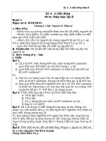 giáo án bồi dưỡng học sinh giỏi môn hóa 8