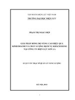 Giai phap dong bo nang cao hieu qua hoat dong kinh doanh cua cong ty dien luc