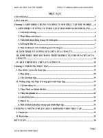 báo cáo thực tập tốt nghiệp ngành ô tô