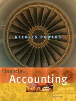 giáo trình Financial accounting 9th edition belverd e  needles