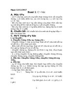 Giáo án dạy thêm môn vật lý 8 rất hay