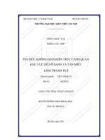 Tổ chức không gian kiến trúc cảnh quan khu vực hồ võ sanh và tân miếu kinh thành huế (tt) 